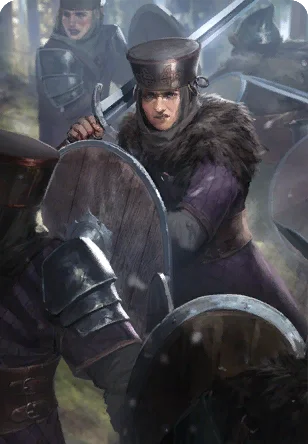 Clan Drummond Shield Maiden