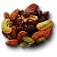 Dried fruit and nuts