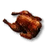 Gutted pheasant
