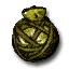 Yellow paint ball