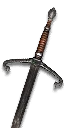 Toussaint Ducal Guardsman's steel sword