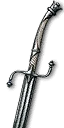 Elven steel sword
