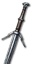 Witcher's silver sword