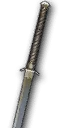 Nine-Tailed Vixen silver sword