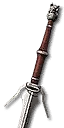 Ursine silver sword - superior