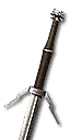 Feline silver sword - enhanced