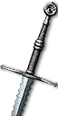 Feline steel sword - mastercrafted